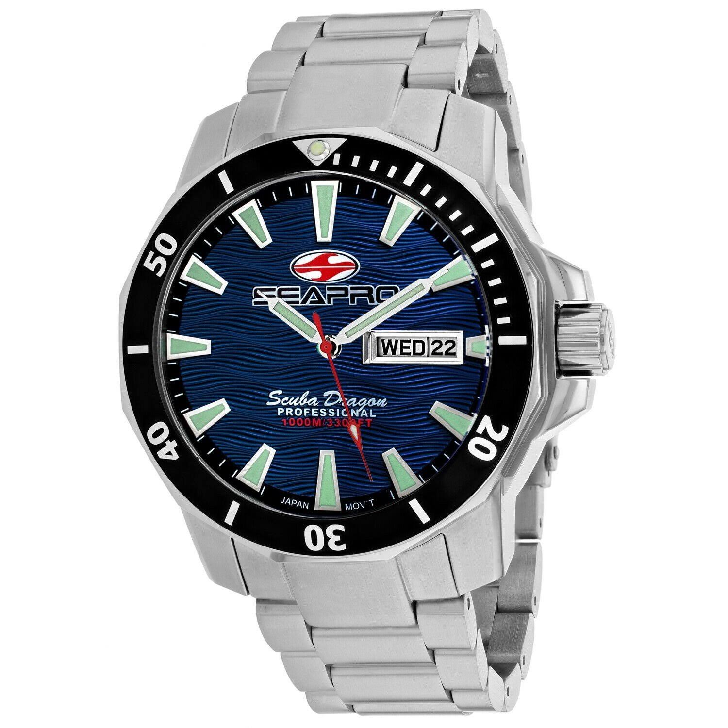 Seapro Men&s Scuba Dragon Diver Limited Edition 1000 Meters - SP8316S