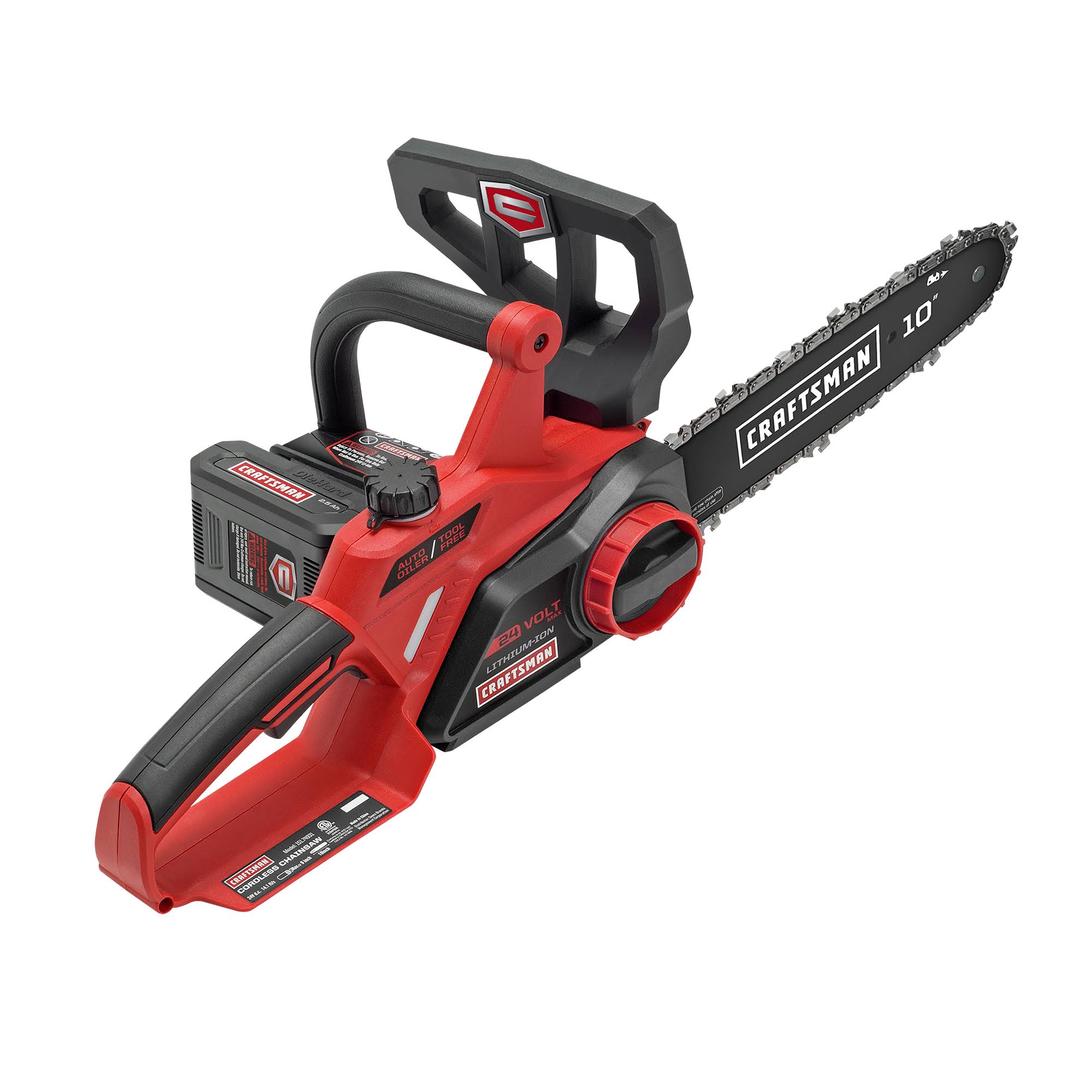 Craftsman 74931 24V Max 10x22 Electric Cordless Chainsaw