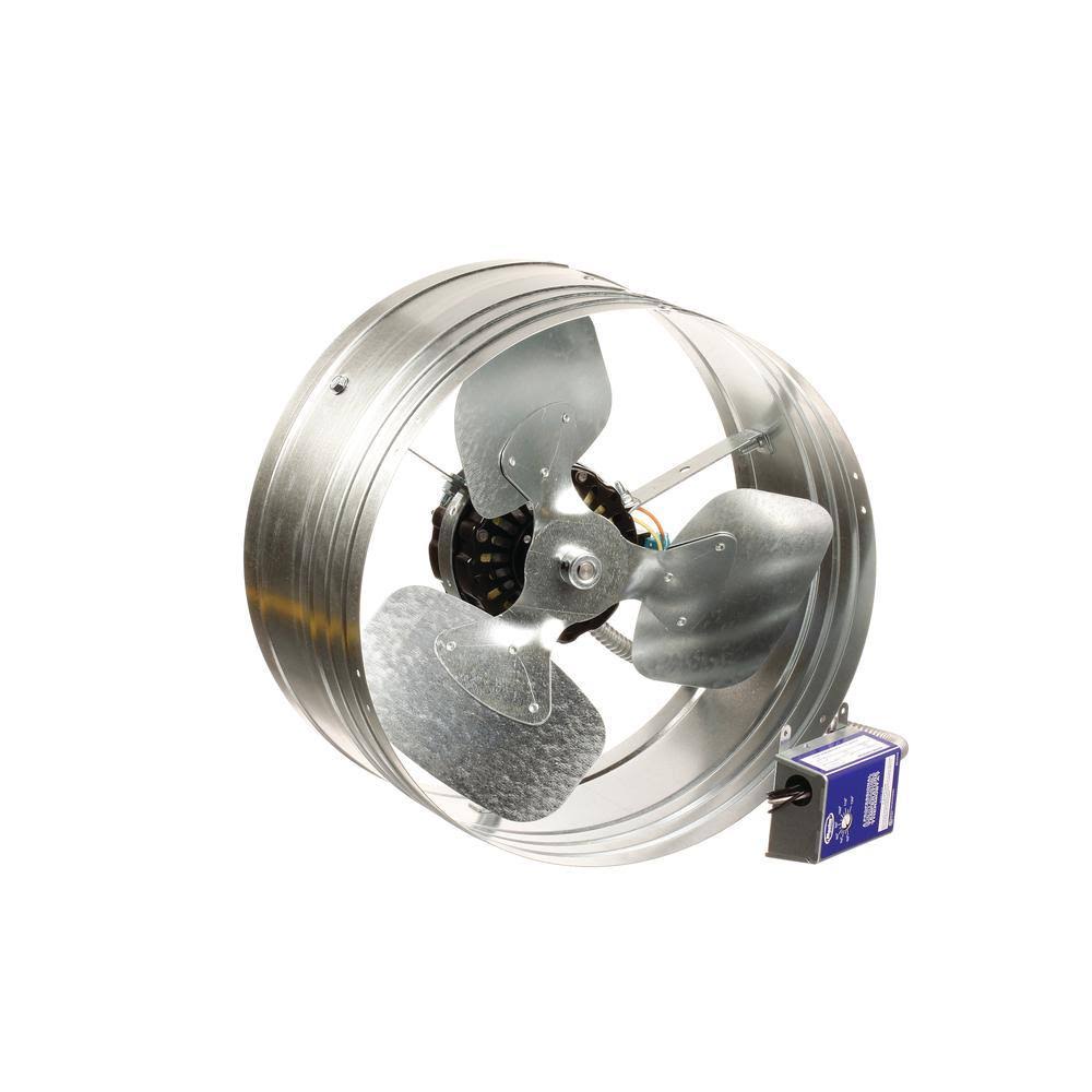 Master Flow 1450 CFM Power Gable Mount Attic Fan Egv5