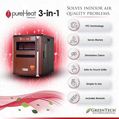 GreenTech Environmental pureHeat Space Heater & Air Purifier