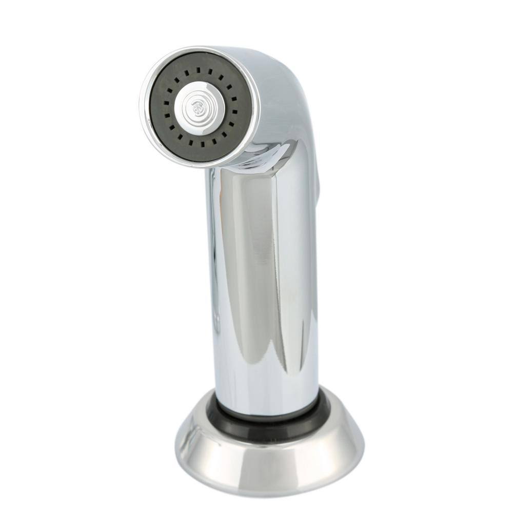 Delta 400LF-WF Single Handle Kitchen Faucet with Spray - Chrome