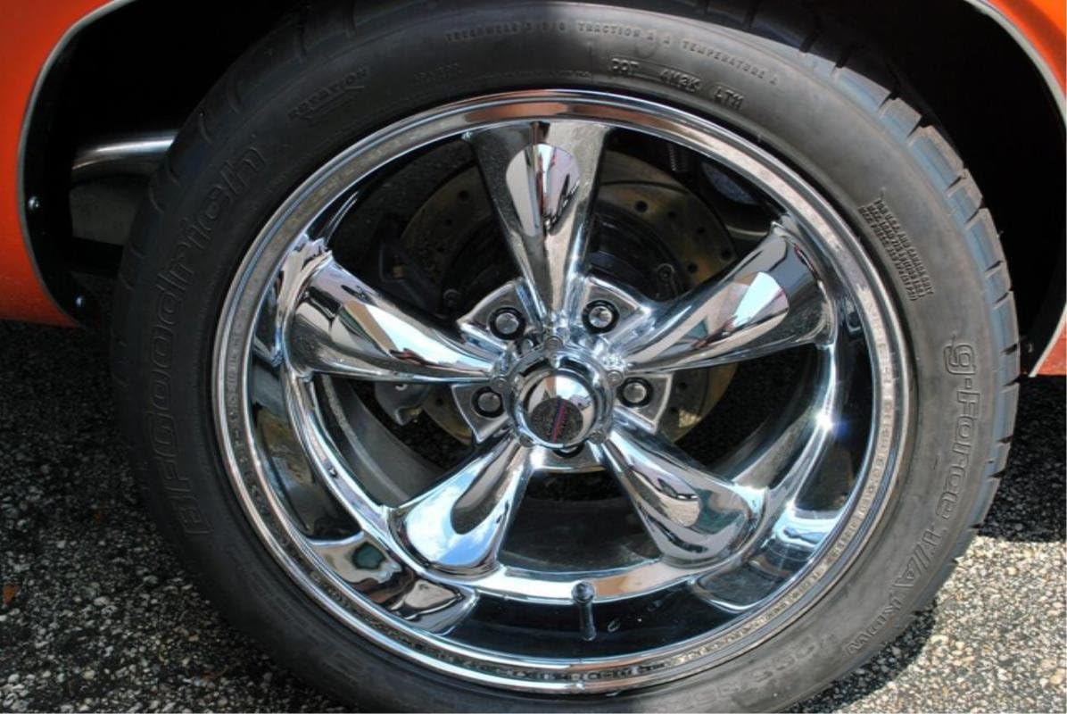 American Racing Custom Wheels AR605 Torq Thrust M Triple Chrome Plated Wheel (17x7.5/5x114.3mm, +45mm offset)
