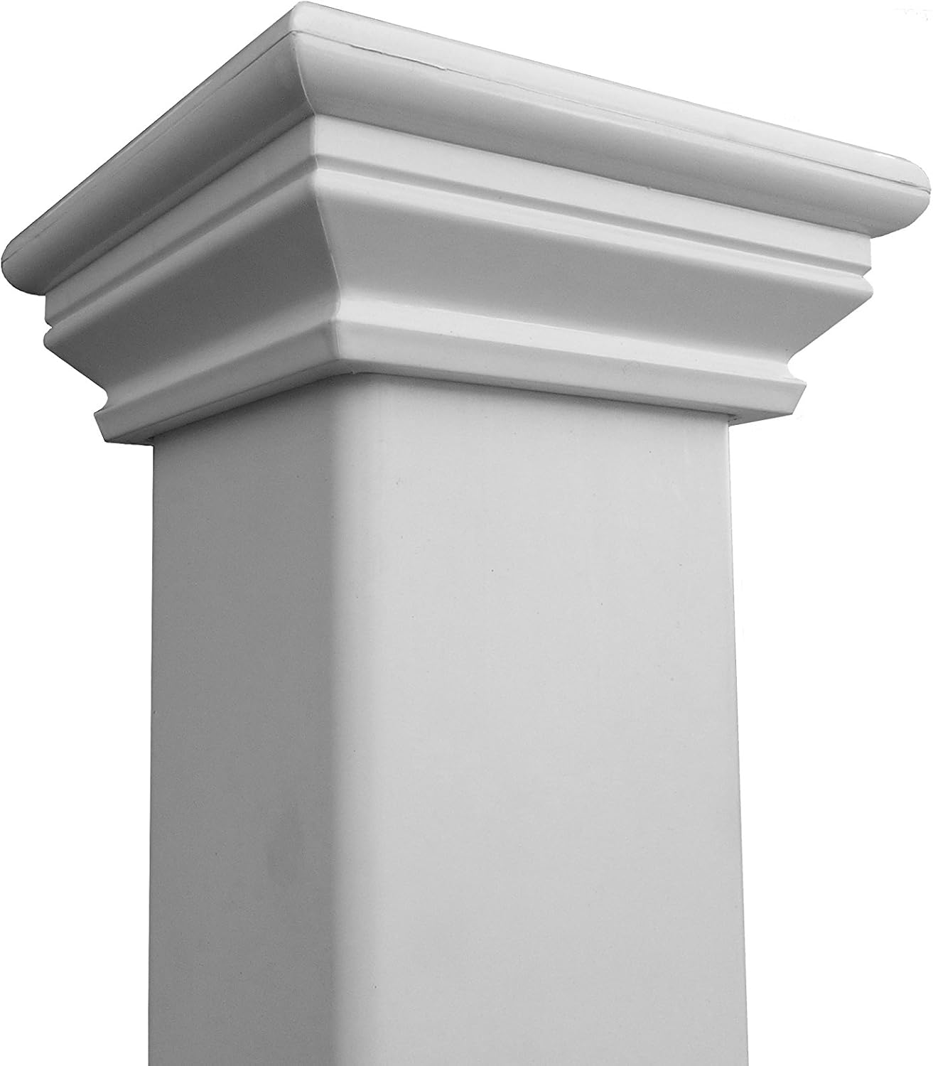 Zippity Outdoor Products ZP19013 Classica Mailbox Post, White