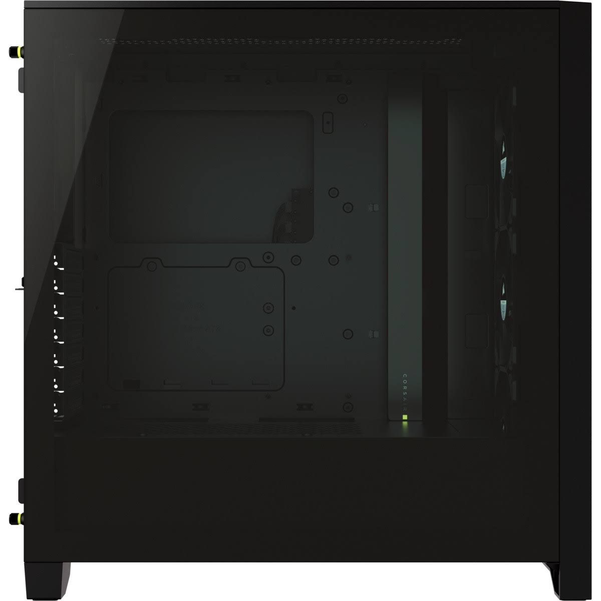 Corsair iCUE 4000X RGB Tempered Glass Mid-Tower ATX Case - Black