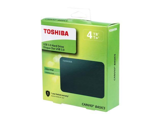 Toshiba Canvio 4 TB External HDD - Basics - USB 3.0