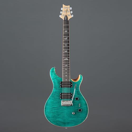 PRS Guitars 6 String SE Custom 24-08 Electric Guitar, Blood Orange with Gig Bag, Right, (107994::BR:)