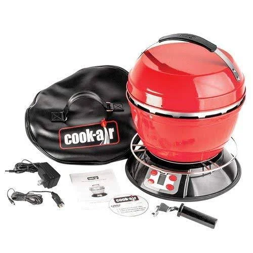 Cook-Air Portable Grill Red