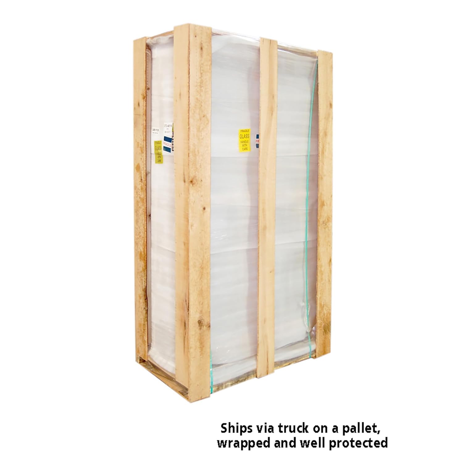 Diversified Spaces School Classroom Tall Tote Tray & Shelf Storage Cabinet, 48" W x 22" D x 84" H, 24 Trays, Oak Construction, Locking Double Doors, Chemical Resistant Finish, Made in USA