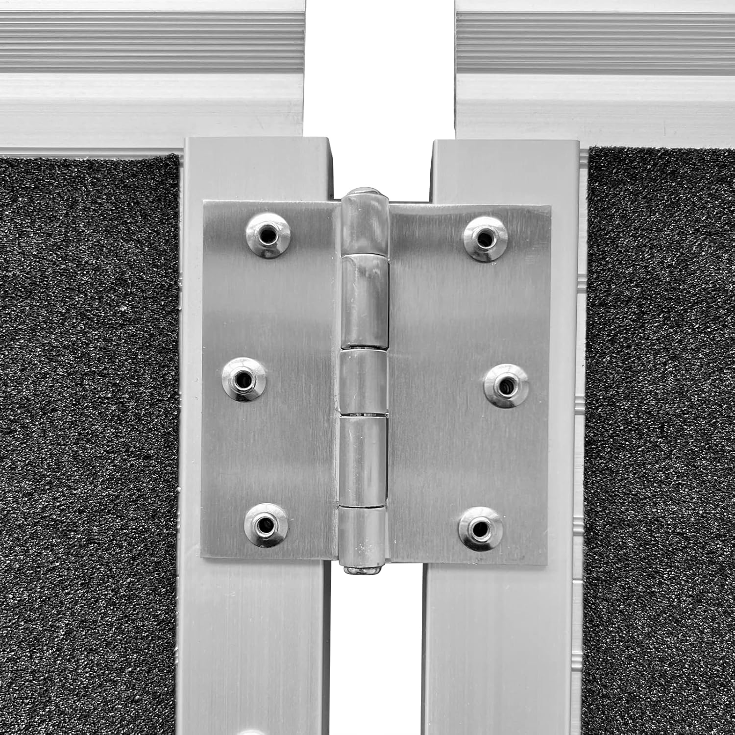 AutoForever Portable Wheelchair Ramp 5FT Non-Slip Aluminum Folding Handicap Ramp Door Threshold Wheelchair Ramps for Home Wheel Chair Ramp for Home Steps, Scooter Ramp for Car Doorways Curbs Stairs