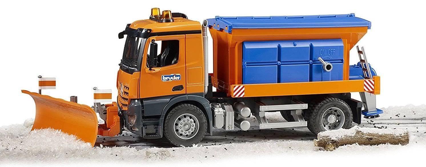 Bruder MB Arocs Snow Plow Truck