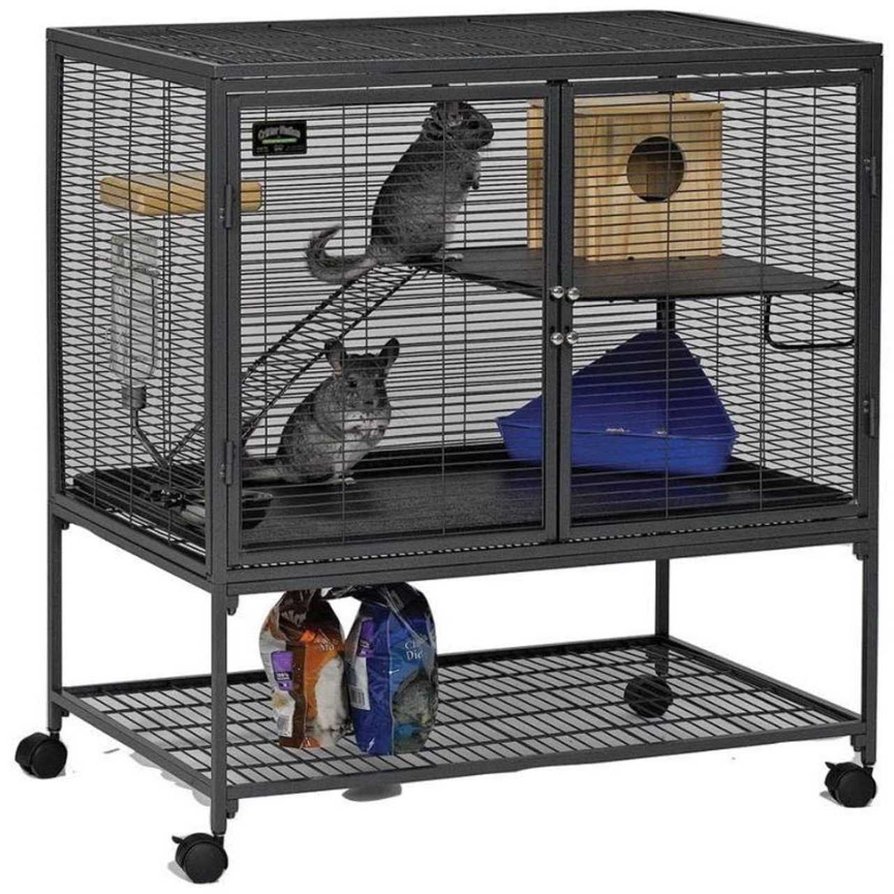 Midwest Deluxe Critter Nation Single Unit Small Animal Cage - Pet Supplies online store