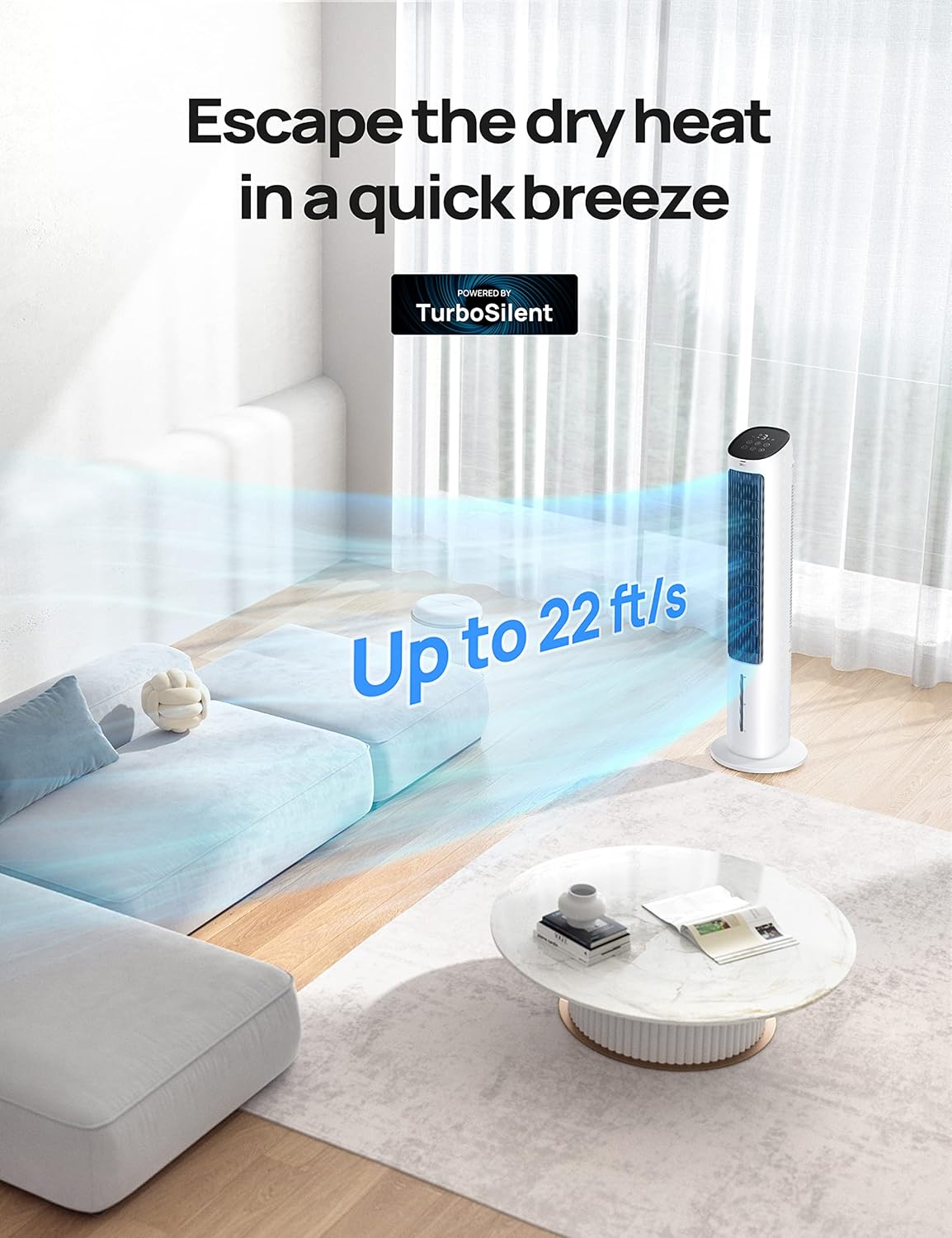 Dreo Cooling Fans and Smart Tower Fan Bundle