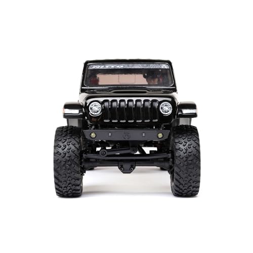 Axial RC Truck SCX24 Jeep Gladiator 4 Wheel Drive Rock Crawler Brushed RTR (Nothing Needed to Complete Ready-to-Run), Black, AXI00005V2T5, Remote Control Car, RC Car, RC Crawler