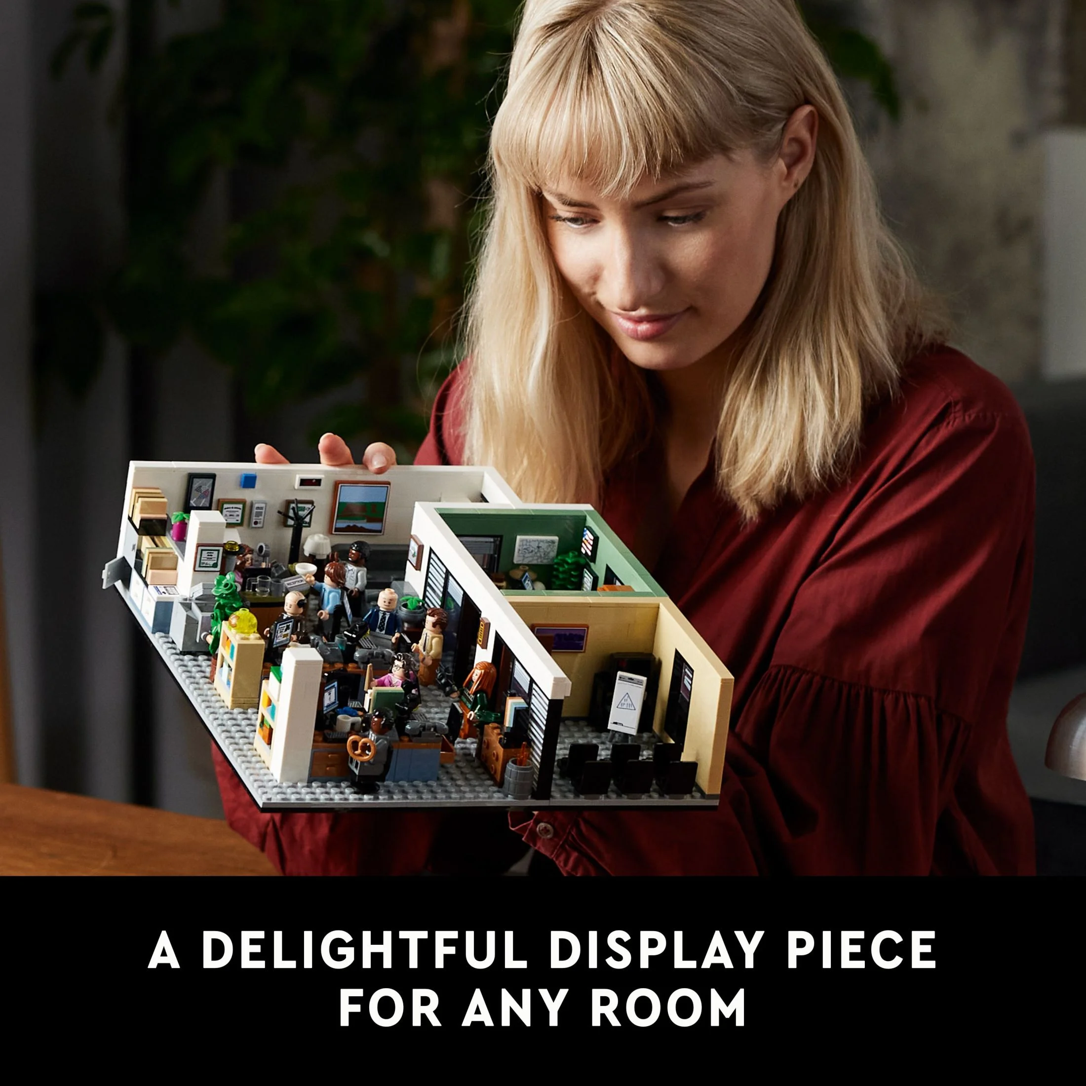 LEGO Ideas The Office 21336 US TV Show Series Dunder Mifflin Scranton Model Building Set, 15 Characters Minifigures, Iconic Gift for Adults and Teens