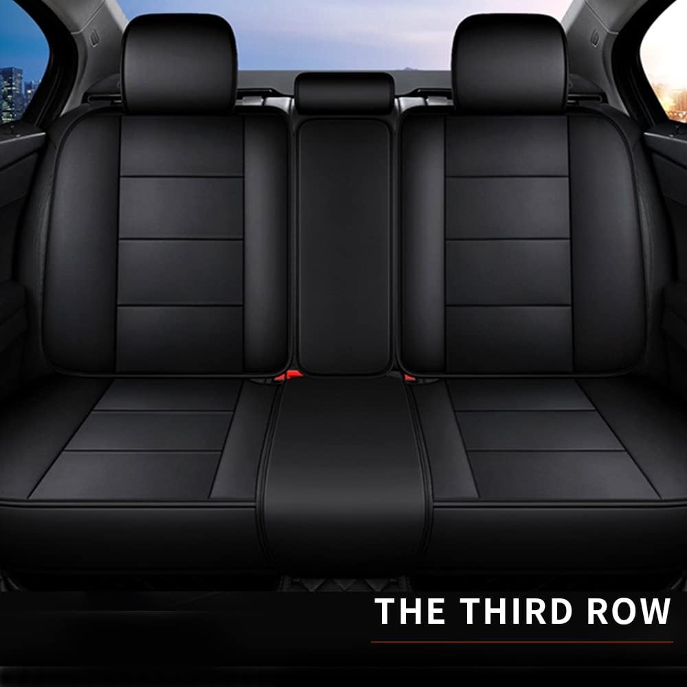 YORKNEIC Seat Cover Custom Fit for Mazda cx-5 2013-2022 Front Seats Leather Seat Protector Airbag Compatible Automotive Vehicle Cushion Cover for Mazda cx-5 Comfortable Black 2 PCs