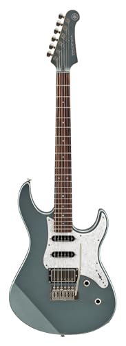 YAMAHA 6 String Solid-Body Electric Guitar, Right, Translucent Black, 612VII (PAC612VIIFM TBL)