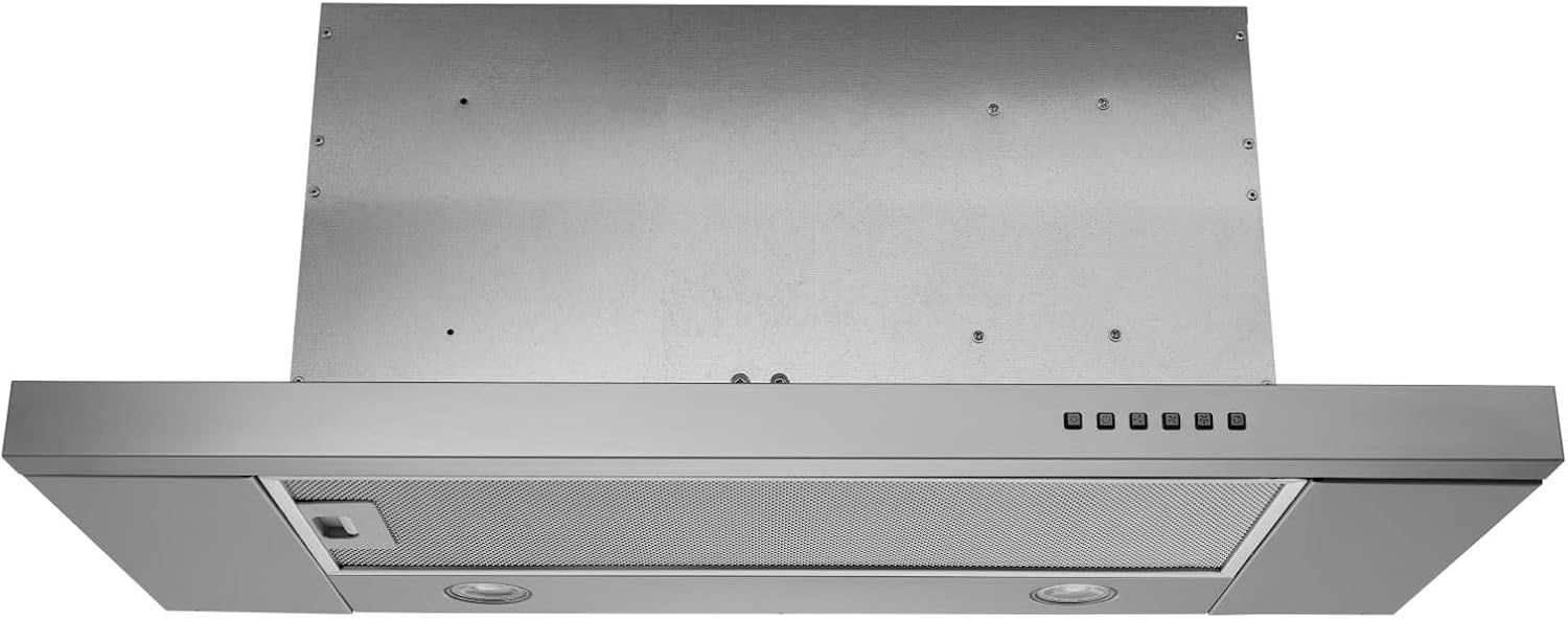 Broan Elite 36-inch Slide-out Range Hood, 400 Max Blower CFM, Stainless Steel