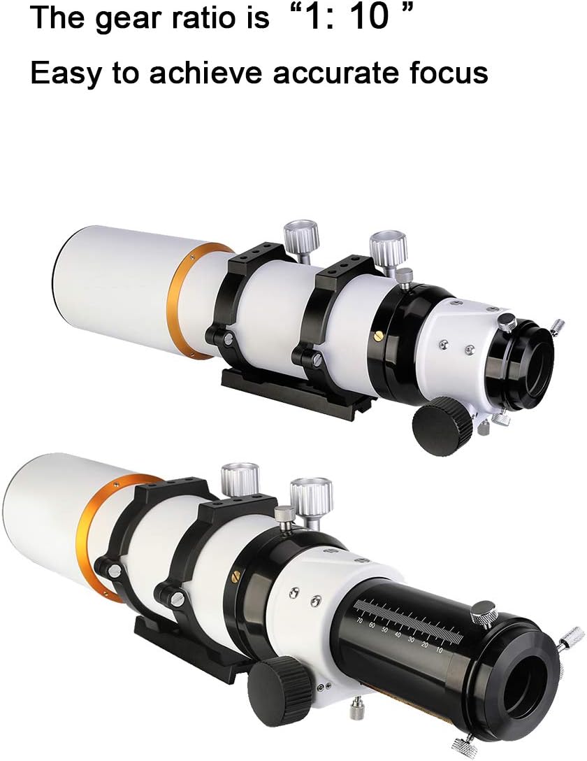 SVBONY SV503 Telescope, 70ED F6 Extra Low Dispersion Refractor OTA, Micro-Reduction Rap Focuser, for Astrophotography