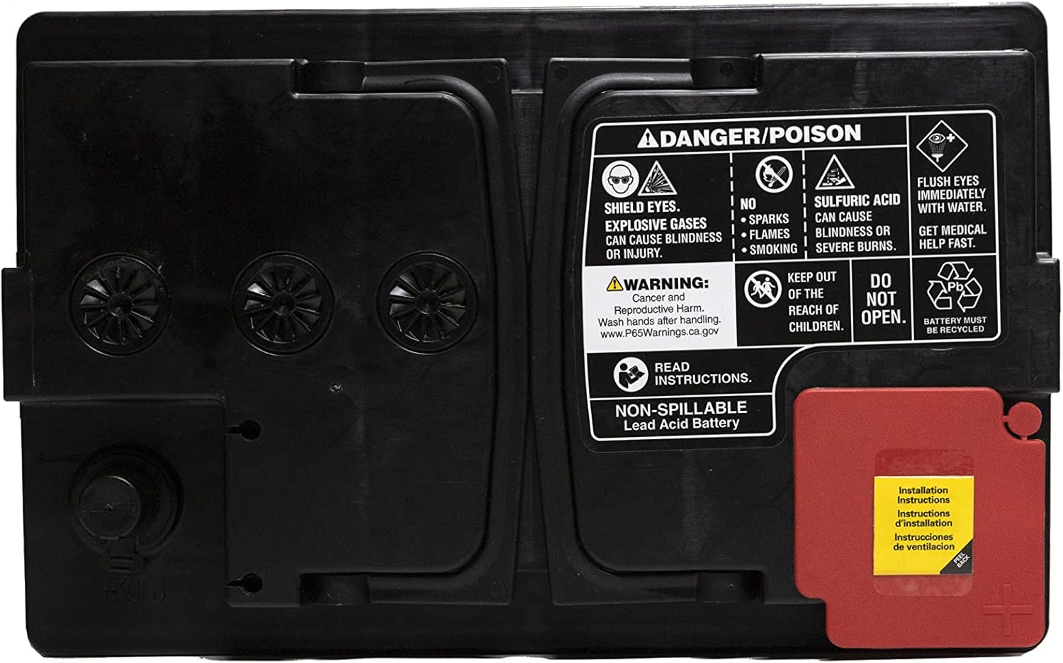 RepairSmith Mobile Mechanic Auto Starting Car Battery H6/48/LN3 AGM - Automotive Parts and Accessories, 760 CCA, 5 Year Warranty