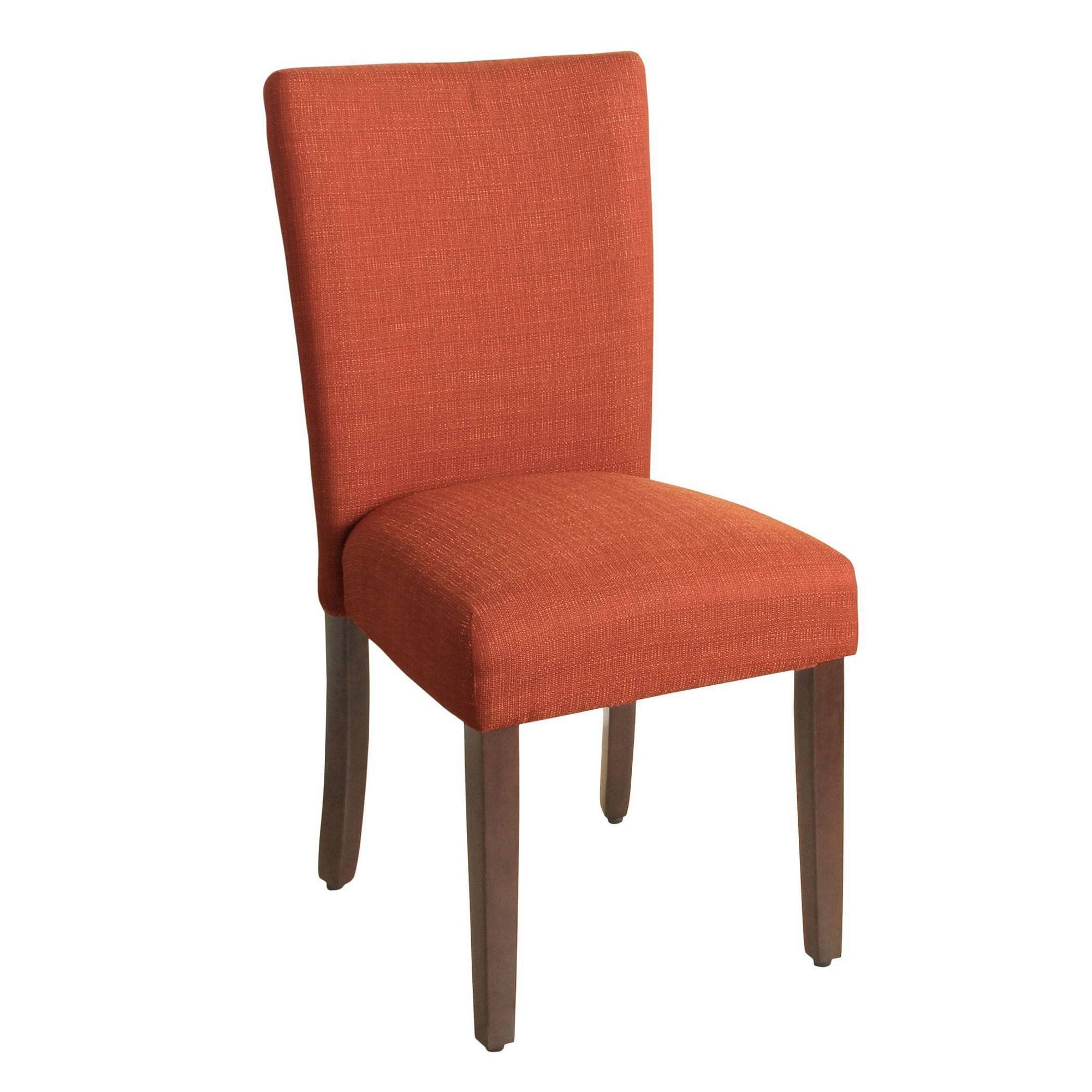 HomePop Parsons Chair Cayenne Red