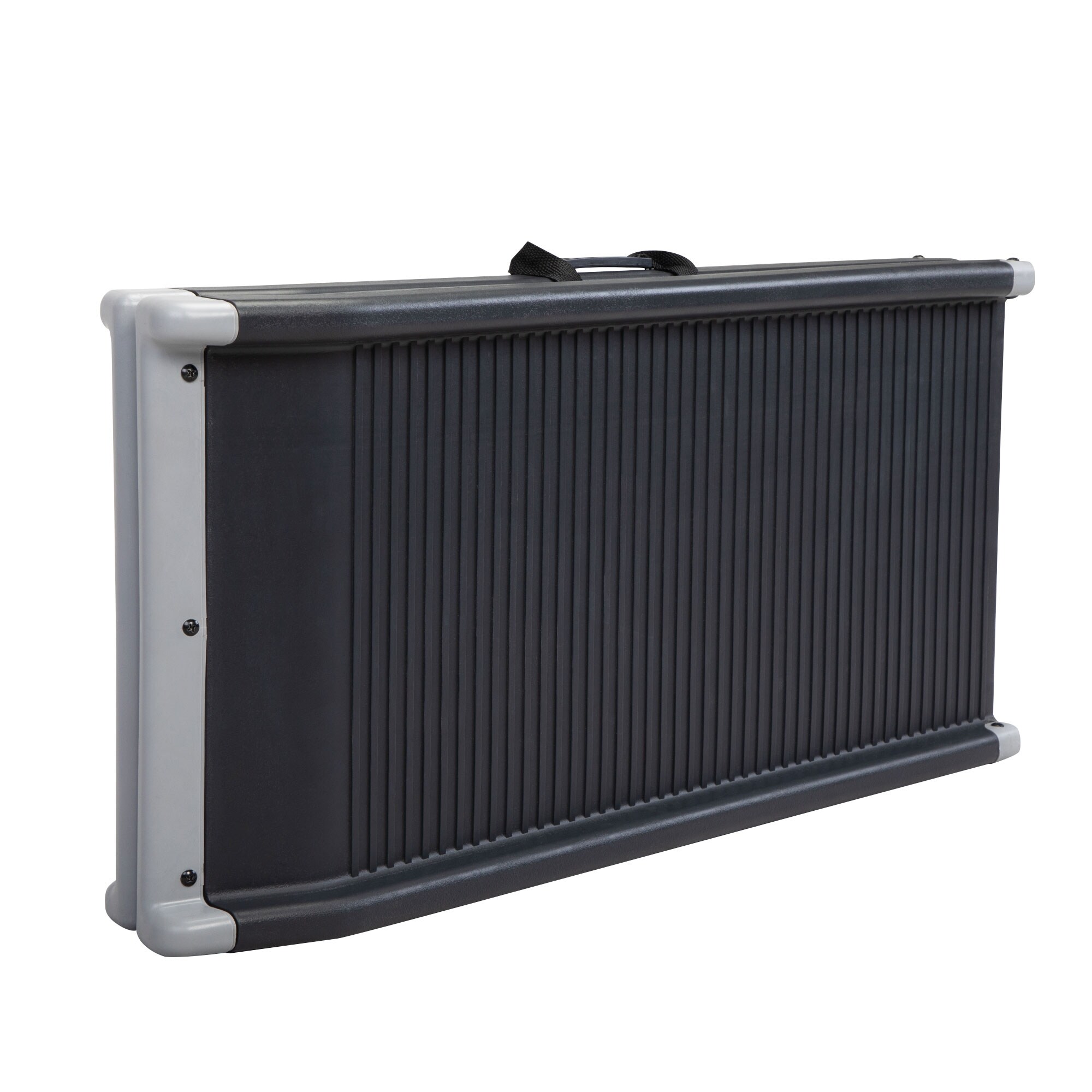 Portable Black Pet Ramp for Cars, SUVs & Trucks - Lightweight Folding Ramp for Dogs & Cats on the Go!