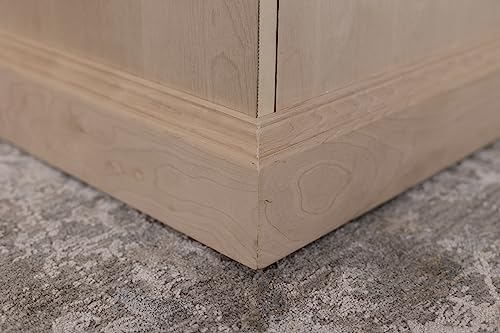 Touchstone 72009 - Elevate TV Lift Cabinet - TVs Up To 50 Inch Diagonal (45” Wide TV) – Honey Oak - 50 In Wide - SRV 3900 TV Lift - Wired & Wireless RF Remote