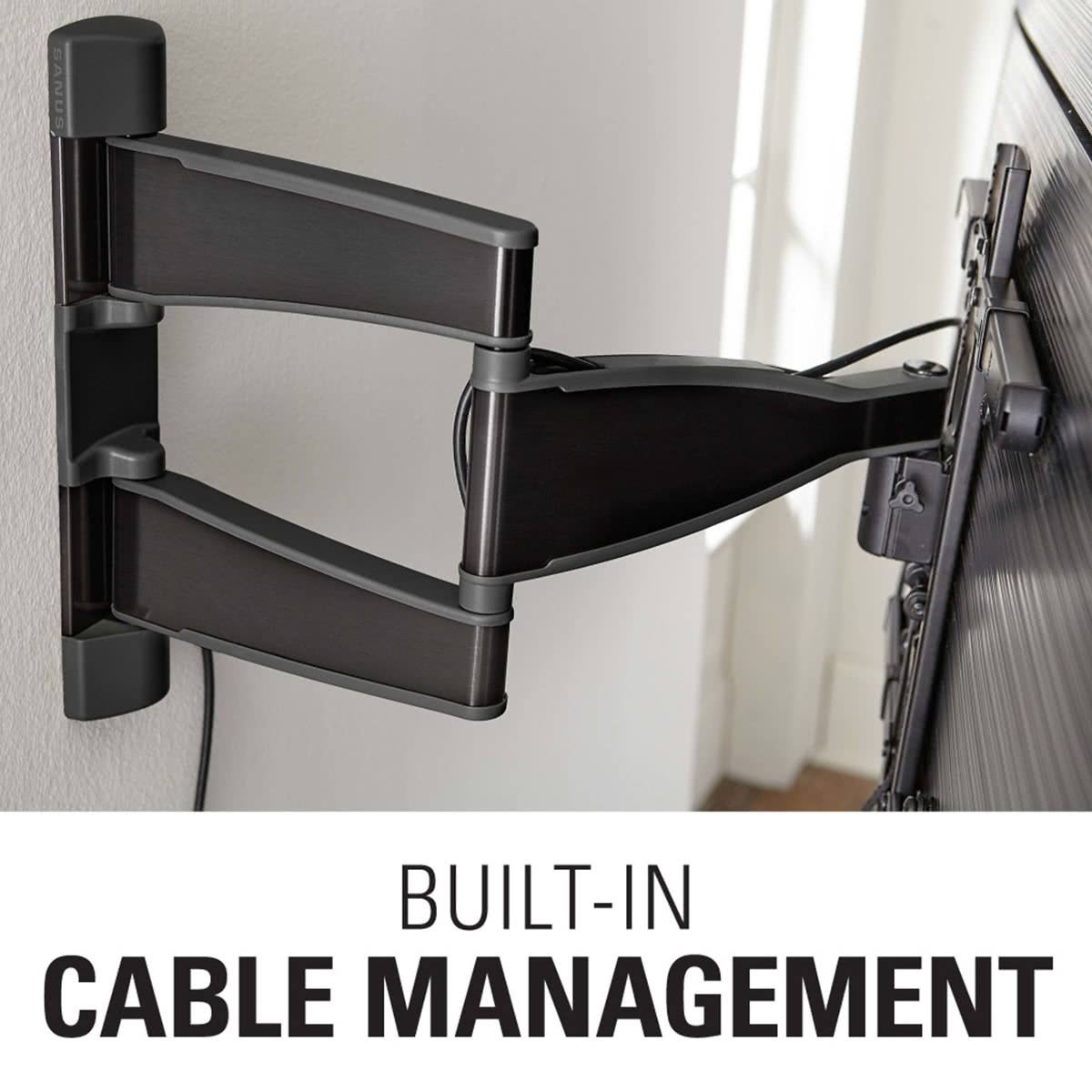 Sanus Vmf720-b2 Medium Full Motion TV Wall Mount - Black