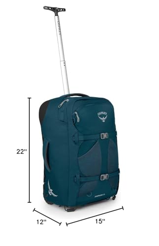 Osprey Fairview Women's Wheeled Travel Pack 36L, Black