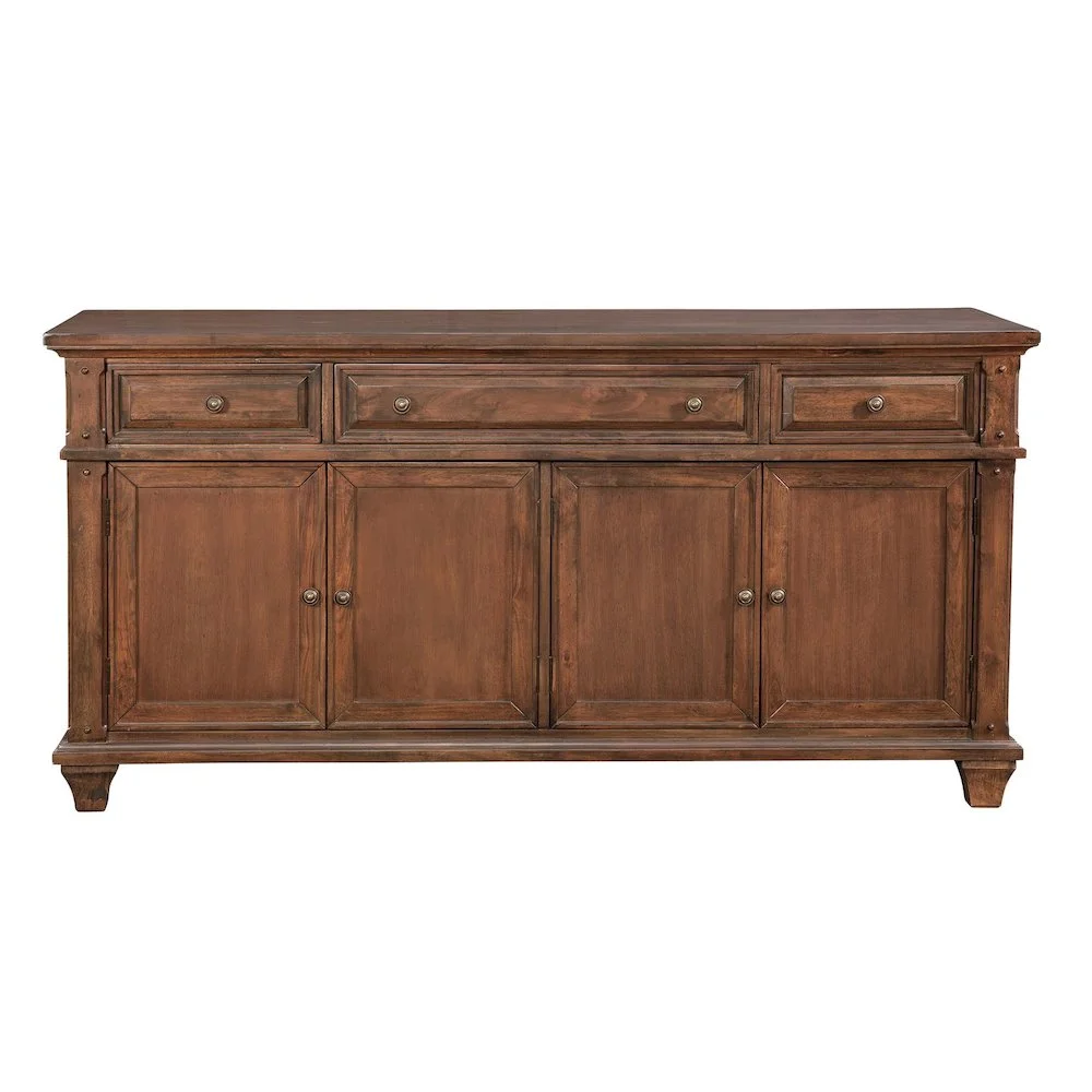 American Woodcrafters Sedona Cherry 72" TV Console