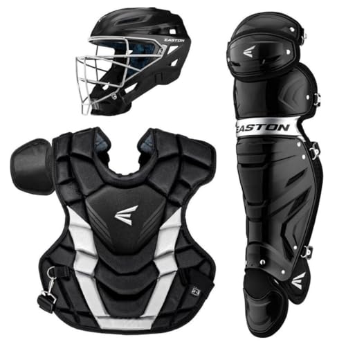 Easton | GAMETIME 2.0 Baseball Catcher's Equipment | Box Set | NOCSAE Approved | Youth/Intermediate/Adult | Multiple Colors