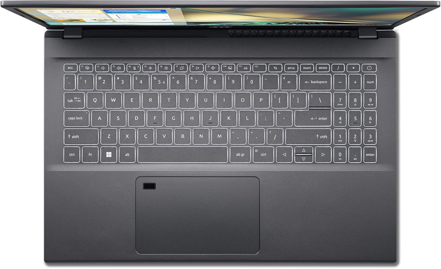 Acer Aspire 5 A515-57-55BX Slim Laptop | 15.6" Full HD IPS Display | Intel Core i5-12450H | 8GB DDR4 | 512GB PCIe Gen4 SSD | 802.11ax Wi-Fi 6 | Thunderbolt 4 | Fingerprint Reader | Windows 11 Home