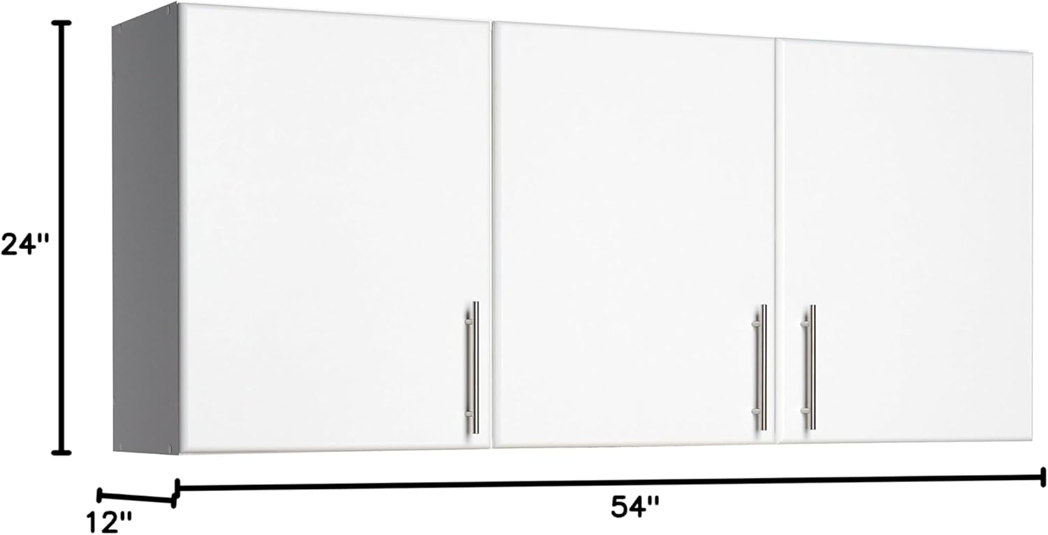 Prepac Elite Functional Wall Mount Shop Cabinet with Adjustable Shelf and Wall Cabinet, Versatile Adjustable Garage Wall Cabinet