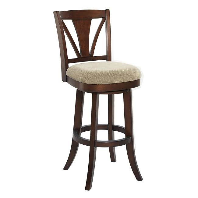 Havertys Gideon Stool | Oyster | Bar-Height