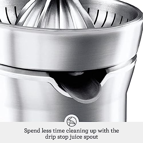 Breville Stainless Steel Citrus Press Pro Electric 110 Watts Stainless Steel Corded Electric juicer