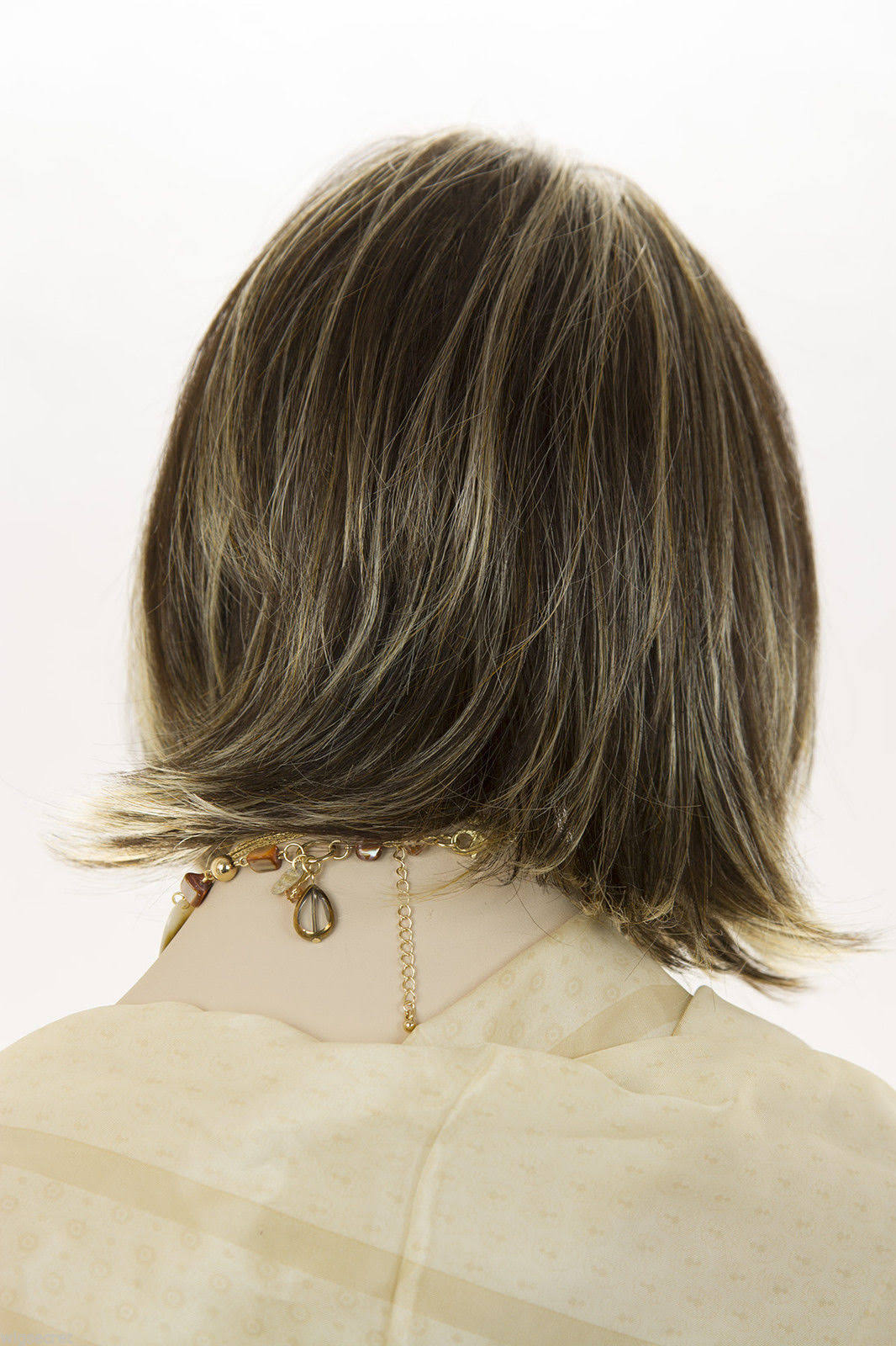 Alia by Alia Medium Lace Front Mono Jon Renau Straight Blonde Brunette Red Wigs - Light Gold Brown Medium Gold B...
