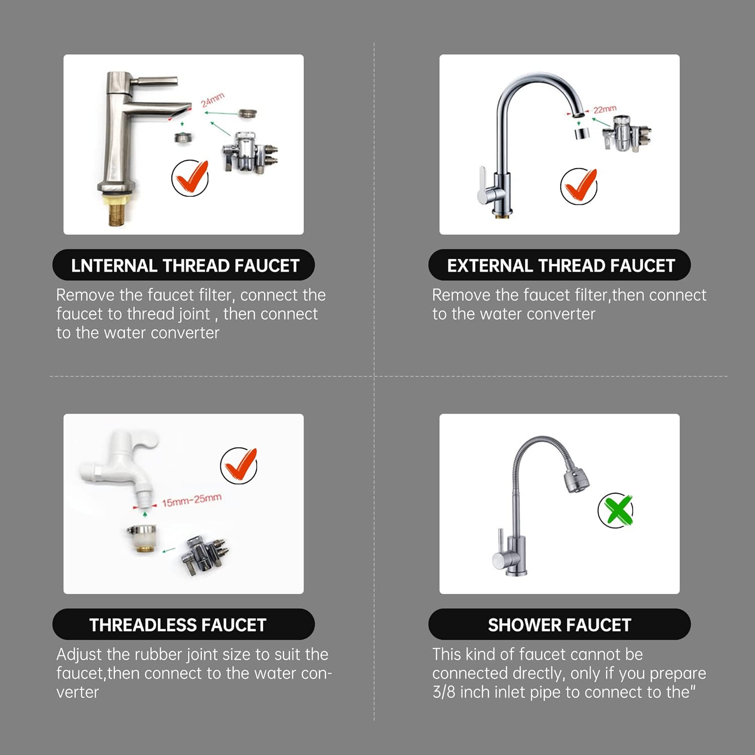 Water Ionizer and Water Purifier Machine,PH 3-11 Alkaline Acid Water Machine,Up to -800mV ORP, 8000 Liters Per Filter,11 Plate Electrode,Regulation Valve to Control PH and ORP/Auto-Cleaning