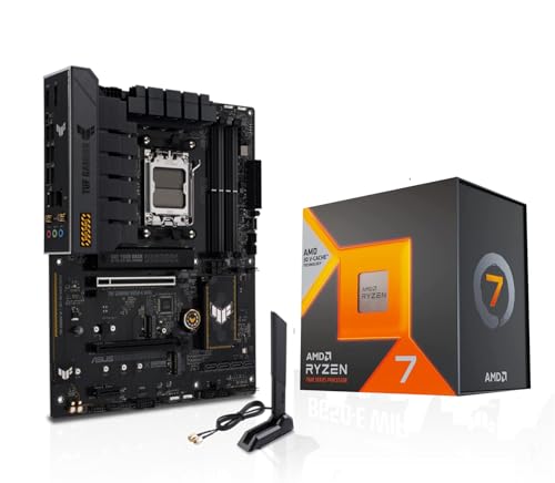 MICRO CENTER AMD Ryzen 7 7800X3D 8-Core16-Thread Desktop Processor with ASUS ROG Strix B650E-F Gaming WiFi AM5 Gaming Motherboard
