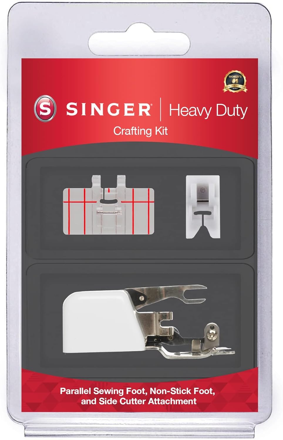 SINGER 9960 Sewing & Quilting Machine With Accessory Kit, Extension Table - 1,172 Stitch Applications & Electronic Auto Pilot Mode + SINGER Home Decor Presser Feet Kit