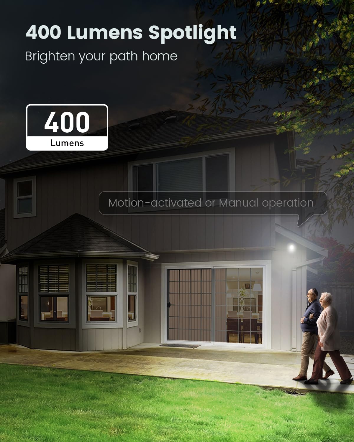 AOSU Security Cameras Wireless Outdoor, 3K/5MP Solar Powered Cameras for Home Security, 360° Pan/Tilt Surveillance, Color Night Vision, 2.4G WiFi Camera, Auto Tracking, AI Human/Vehicle/Pet Detection