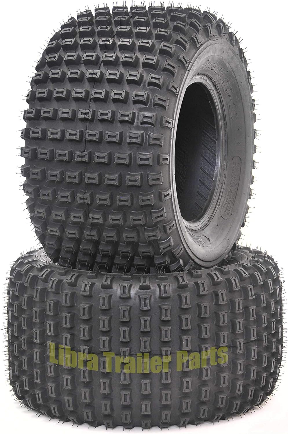 2 New WANDA ATV Tires 22X11-8 4PR P322 Dimple Knobby - 10026
