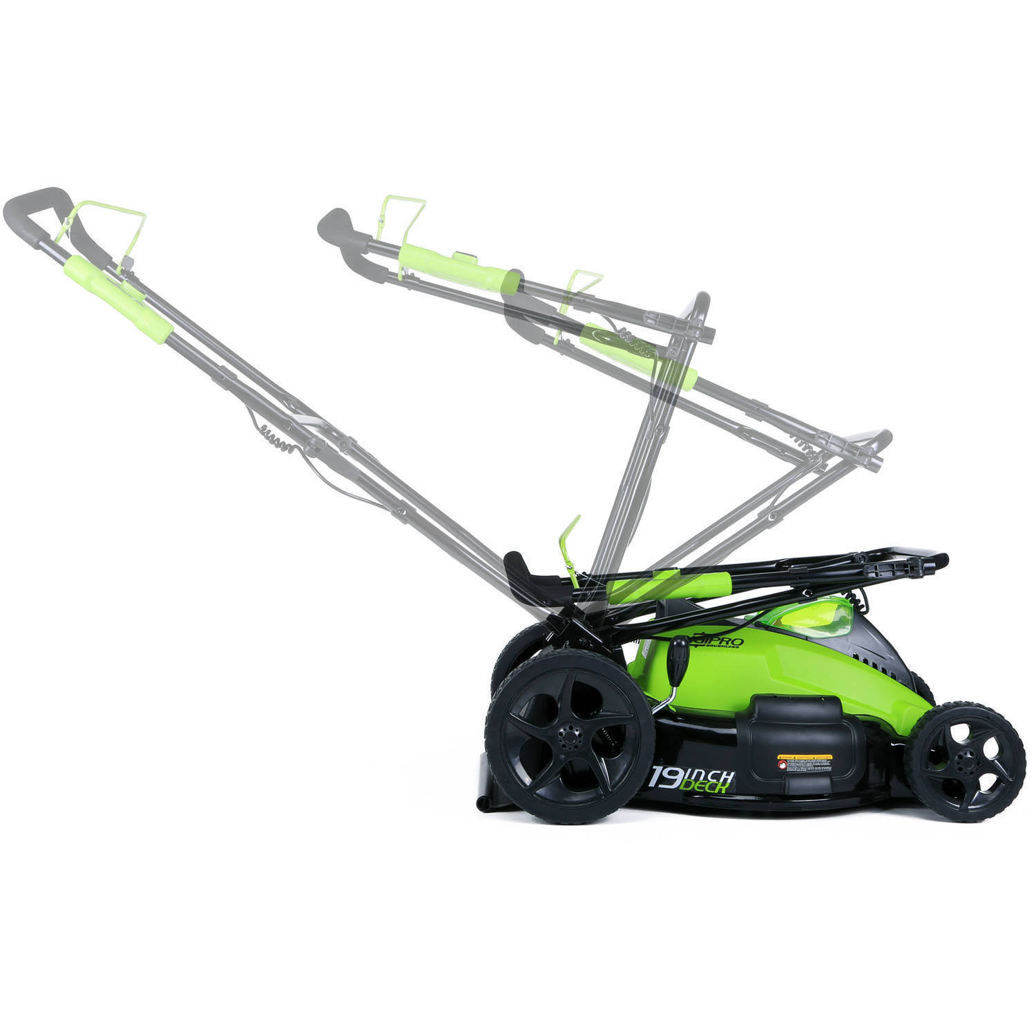 GreenWorks G-Max 25223 19x22 3-in-1 Cordless Walk-Behind Push Mower - 40V