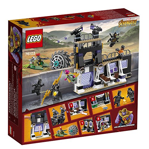 LEGO Marvel Super Heroes Avengers: Infinity War Corvus Glaive Thresher Attack 76103 Building Kit (416 Piece)