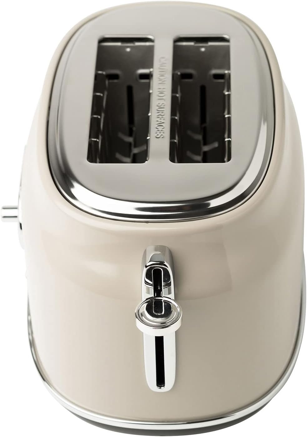 Haden Retro Style Stainless Steel Dorset Toaster, Electric Kettle, 12 Cup Coffee Maker, and 0.7 Cubic Foot Microwave Appliance Set, Putty Beige