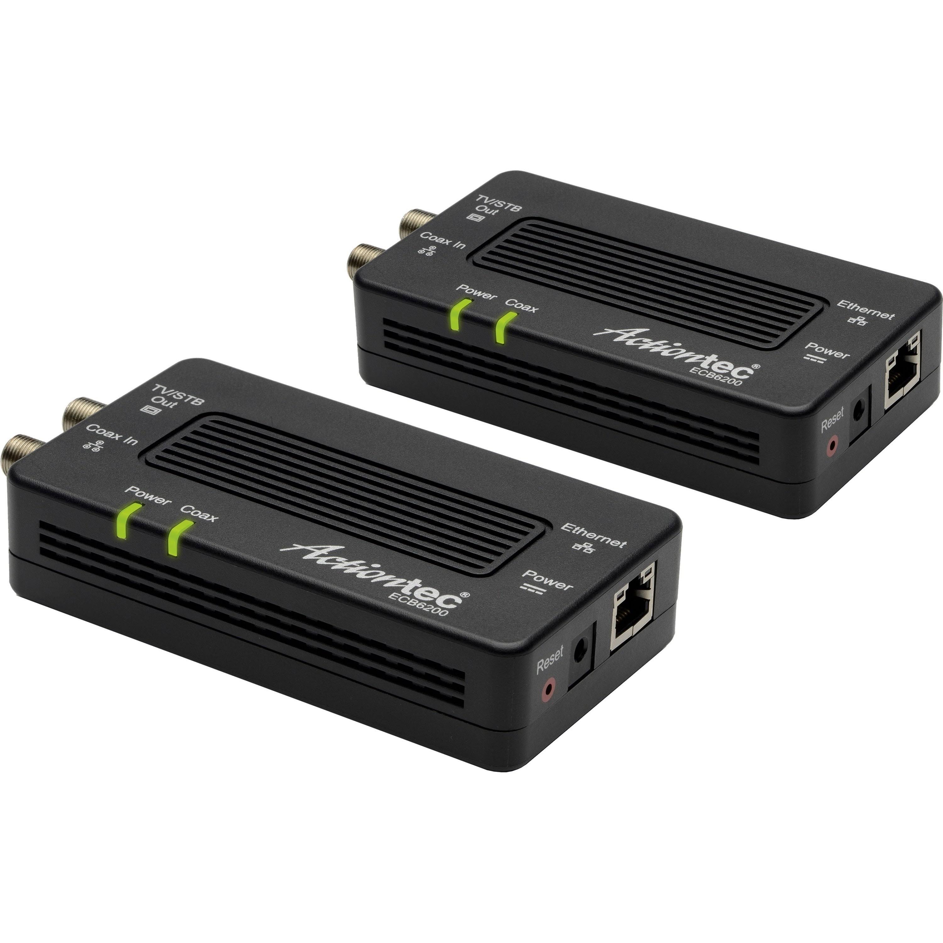 Actiontec Ecb6200k02 Bonded Moca 2.0 Network Adapter - 2 Pack