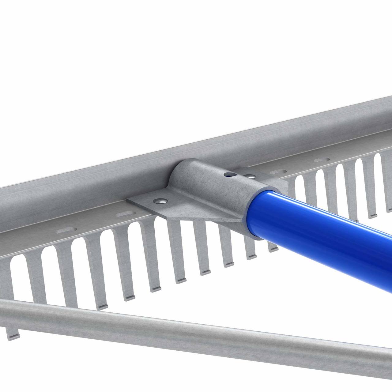 Bon 14-673 Professional 36 inch Landscape Rake - 72 inch Aluminum Handle