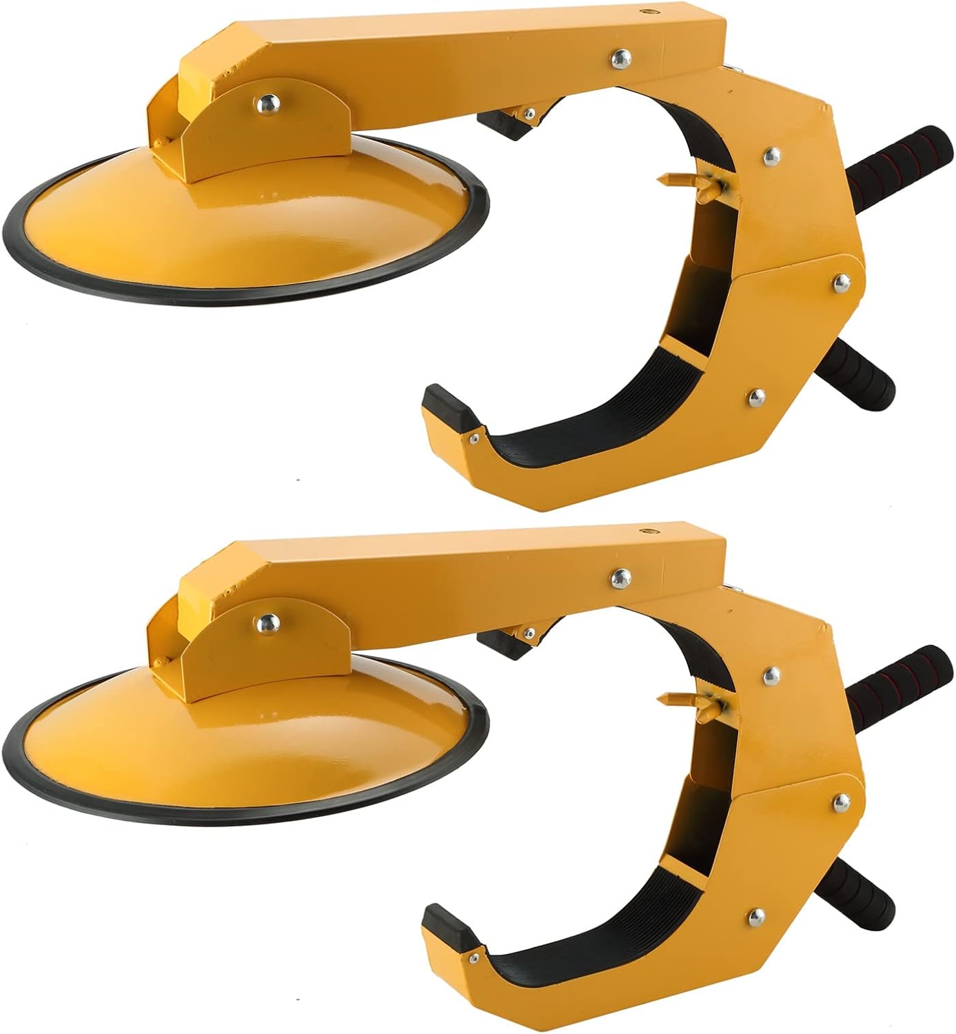 ATPEAM Wheel Lock Clamp Boot | Pack of 2 Heavy Duty Adjustable Tire Lock Anti-Theft Wheel Lock Parking Boot Claw Tire Clamp Wheel Lock for Car, Truck, UTV, ATV Parking with Two Keys