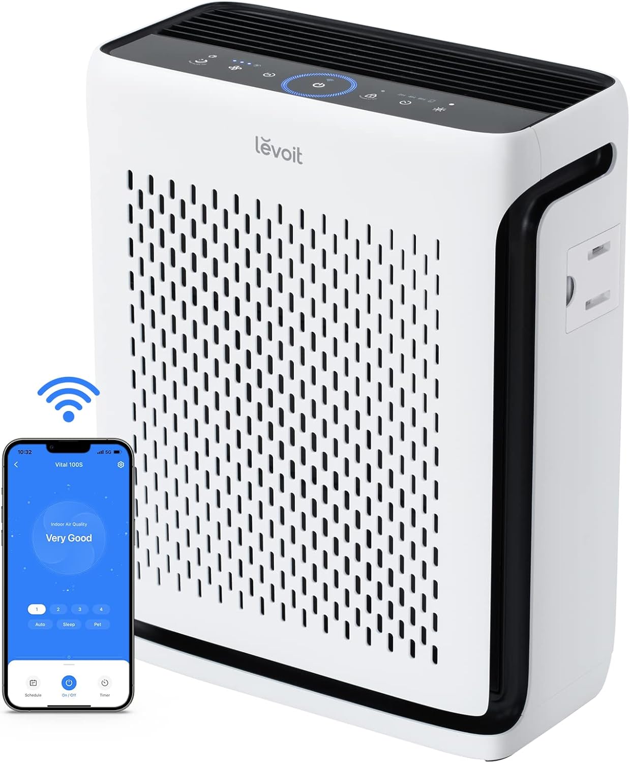 LEVOIT Vital 100S Air Purifier and Replacement Filter