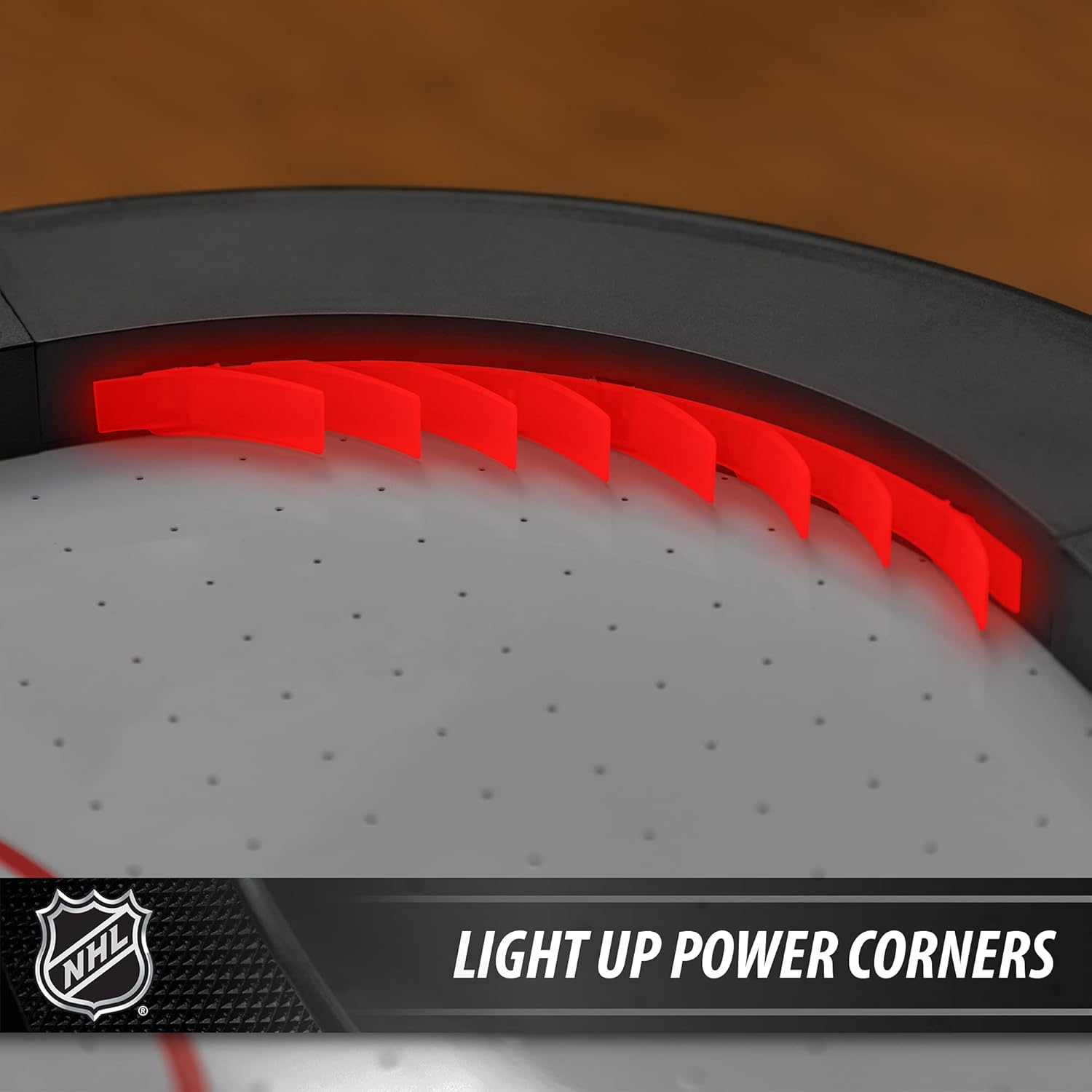 EastPoint Sports NHL 80” Pulse Air Hockey Table with Automatic LED Electronic Scoring – Perfect for Family Game Room, Adult rec Room, basements, Man cave, or Garage