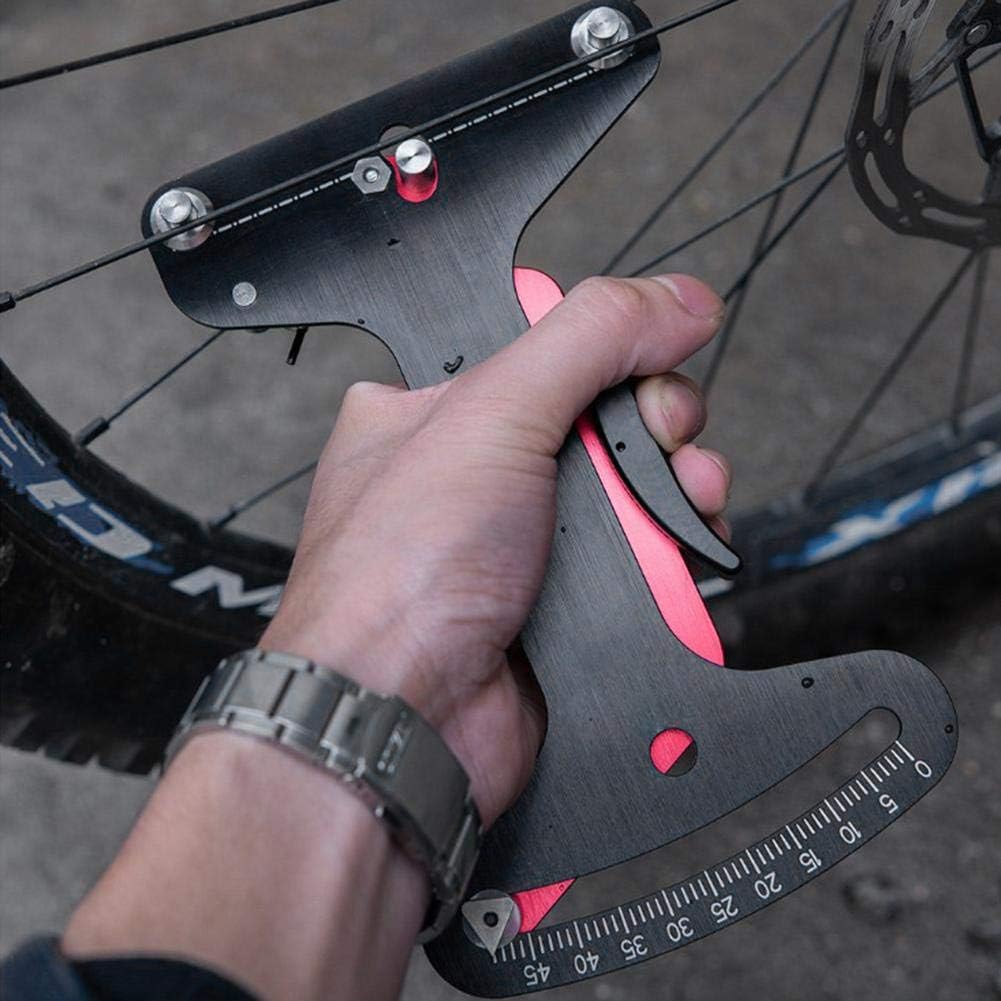 Bicycle Spoke Tension Meter Tool, Aluminum Alloy Bicycle Wheel Tool Wire Tension Adjustment Tool Bike Accessory