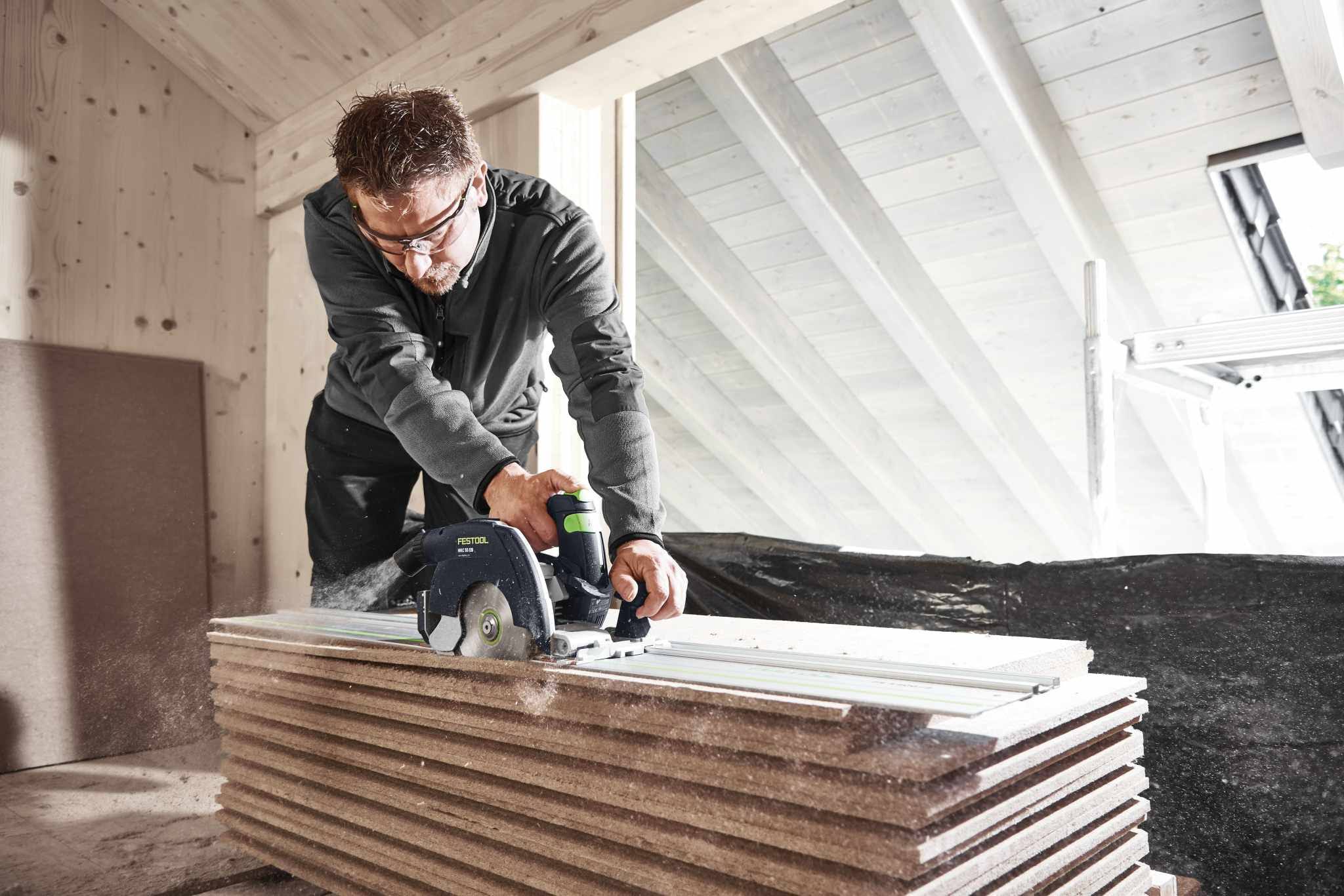 Festool 576173 HKC 55 EBI-F-Set-FSK250 Cordless Carpentry Saw